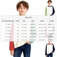 thumbnail image 2 of Cethrio Boys Long Sleeve Tops, Crew Neck Fashion Pullover Cotton Boys T-Shirts Green Size 3-4 T, 2 of 6