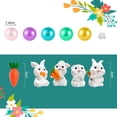 thumbnail image 5 of Naierhg Easter Vase Fillers Multicolor Floating Beads Cartoon Mini Rabbit Home Table Centerpiece Easter Party Decoration Sets, 5 of 8