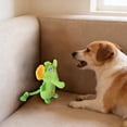 thumbnail image 6 of Interactive Dog Toy Squeaky Crinkle Snuffle Plush Treat Dispensing Chew-Resistant Teething Tug of War for Light Moderate Chewers, 6 of 7