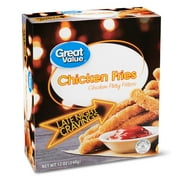 Great Value Chicken Fries, 12 oz