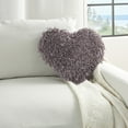 thumbnail image 2 of Nourison Shag Lavender Decorative Throw Pillow , 18" x 18", 2 of 5