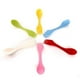 thumbnail image 2 of Yuarrent 6 unids/set cuchara multicolor con tenedor Gadget cubiertos Camping senderismo utensilios Gadget de viaje cubiertos accesorios de cocina Mostrada Yuarrent JJ9882-00, 2 of 6