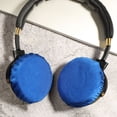 thumbnail image 4 of Gwong Electrónica Cojín a prueba de polvo Forma redonda de diseño apretado elástico Auriculares de auriculares extraíbles para oficinas, 4 of 6