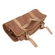 thumbnail image 3 of Bolsa de herramientas para camarero, bolsa para kit de barra, lona impermeable, múltiples compartimentos, bolsa enrollable portátil para camarero con correa para el hombro, café, 3 of 10