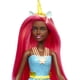 thumbnail image 4 of Barbie Dreamtopia Unicorn Doll (Pink & Yellow Hair), with Skirt, Removable Unicorn Tail & Headband, Toy for Kids Ages 3 Years Old and Up Barbie -, 4 of 6