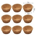 thumbnail image 6 of Sunjoy Tech 200Pcs Cupcake Liners Greaseproof Muffin Baking Cups Food Grade BPA Free Non-stick Oil-proof Cupcake Cups, 6 of 8