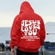 thumbnail image 1 of WILLBEST Sudaderas con Capucha para Hombre, Sudaderas Informales De Manga Larga De Gran Tamaño con Estampados Delanteros y Traseros para Uso Diario En Otoño e Invierno Mediana​​, 1 of 5