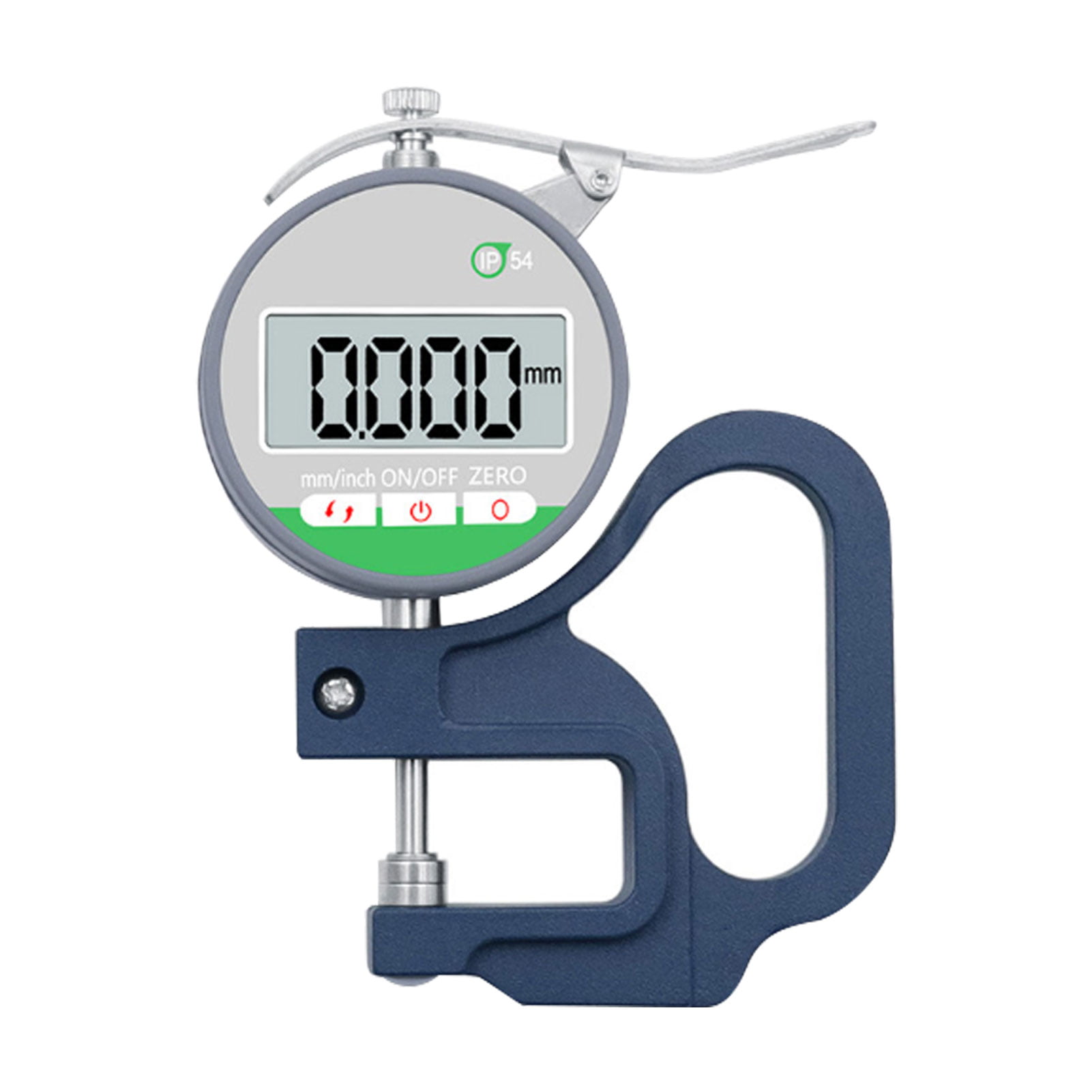 0.001mm Digital Thickness Gauge Meter 12.7mm Portable LCD Electronic Micrometer 