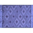 thumbnail image 1 of Ahgly Company Indoor Rectangle Oriental Blue Traditional Area Rugs, 2' x 5', 1 of 4