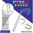 thumbnail image 4 of Whole Parts PJ910030 Bottom Mount Evaporator Heater - Replacement and Compatible with Some Viking Refrigerators, 4 of 6