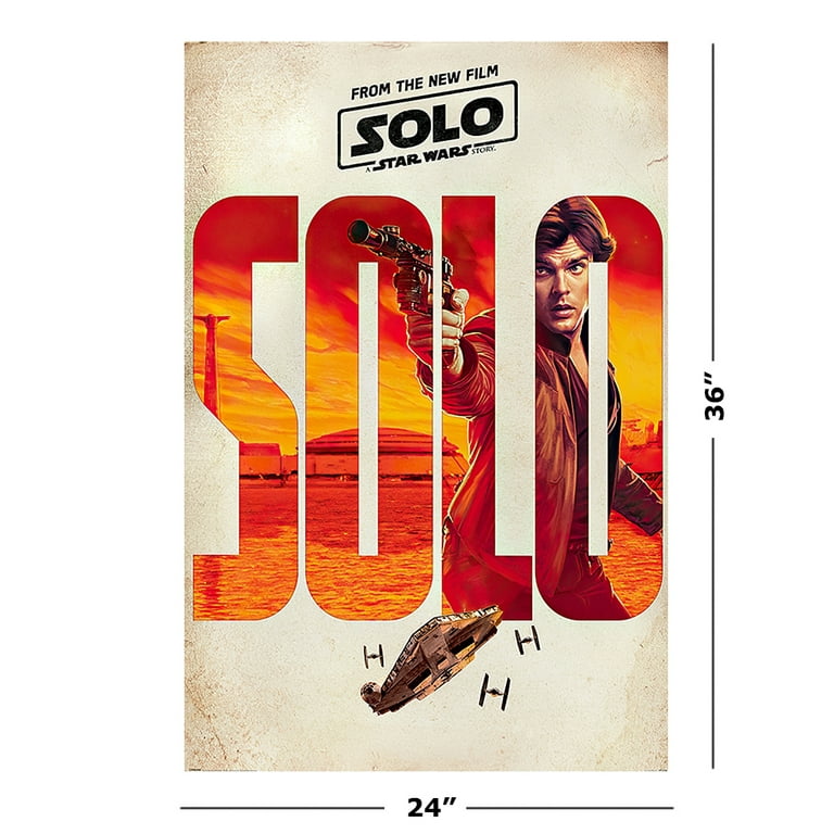 Solo: A Star Wars - Movie Poster / Print - Han Solo) (Poster & Strip Set) -