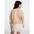 thumbnail image 3 of Weekend Academy Girls Graphic Sweater, Sizes 4-18, 3 of 4
