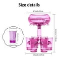 thumbnail image 3 of Jierger 6 Shot Glass Dispenser, 6 Way Shot Dispenser with Glasses for Filling Liquids, Liquor Iced Beverage Dispenser Automatic Wine Dispenser Bar Shot Drink Dispenser for Parties, Housewarming Gift, 3 of 9