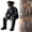 A, variant on Z52LingLing Detailed Resin Police Officer Skeleton Figurine Halloween Table Decor Style A