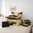thumbnail image 5 of Homewish Western Deer Elk Twin Bedding Sets 7-Piece, Woodland Wildlife Animal Bedding Comforter Set, Teens Kids Adult Men Reversible Sheet Sets, Super Cozy Room Decor, 5 of 7