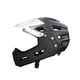 thumbnail image 3 of Casco de bicicleta para adultos con visera solar, casco deportivo para exteriores, cómodo y blanco negro, 3 of 9