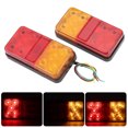 thumbnail image 4 of Luz trasera ANGGREK 2 luces LED de señal traseras de dos colores luz trasera de remolque Universal 10 LED 12V, 4 of 8