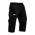 thumbnail image 6 of Men Cargo Shorts Joggers with Pockets Hiking Shorts Relaxed Fit Summer Clothes Men's Workout Shorts, 6 of 6