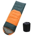 thumbnail image 2 of LJNYFDC Sac de Couchage Lavable à la Machine Sac de Couchage Rectangulaire pour Adulte avec Fermeture Éclair Doublure Douce Design Ajustable Sac de Couchage de Randonnée Extérieure Lavable à la Machine, 2 of 7