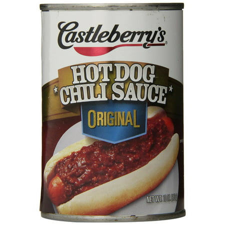 24 PACKS : Castleberry's Hot Dog Chili Sauce, 10