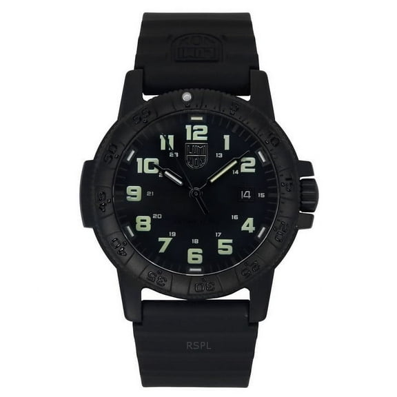 Luminox Leatherback Sea Turtle Giant PU Strap Black Dial Quartz XS.0330 100M Men's Watch