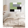 thumbnail image 3 of Sage Green Black Grey Wall Art for Living Room,Canvas Picture Wall Decor for Bathroom Bedroom,Modern Irregular Geometric Abstract Painting Artwork for Office Kitchen Hallway Dining Room Decor 16"x20", 3 of 8
