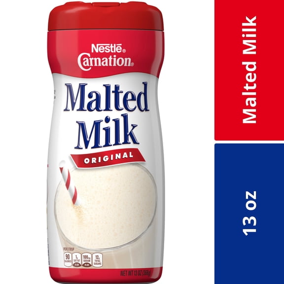 Nestle Carnation Original Malted Milk Powder Mix, 13 oz