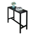 thumbnail image 4 of UBesGoo Outdoor Iron Bar Table, 40'' Rectangle Patio Counter Height Console Table, Metal Console Table for Grill, Black, 4 of 8