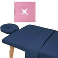thumbnail image 4 of Disposable Non-woven Cloth Face Hole Table Cover Headrest Beauty Salon Accs Pink D, 4 of 9