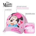 thumbnail image 2 of Gorra de béisbol Disney para niñas pequeñas, paquete de 2 unidades, Minnie Mouse 2-4T, 2 of 7