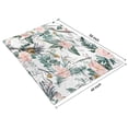 thumbnail image 4 of Pioneer Flower Floral Print Pattern Blanket,Comfortable Soft Lamb Wool Throw Blanket,All Season,Warm Lightweight Blankets for Sofa Bed Couch Living Room Chair,40"x50", 4 of 4