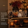 thumbnail image 3 of 3D Halloween Artisan Glassware Collection with Ghost Pumpkin Magic Glass Cup Stemless Decorative Wine Glass Clear Spooky Drinking Glasses Cups for Festive Party Holiday Home Decor, 3 of 6