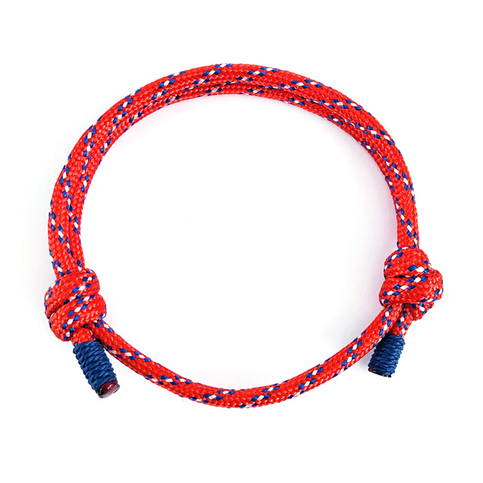 Red paracord bracelet discount