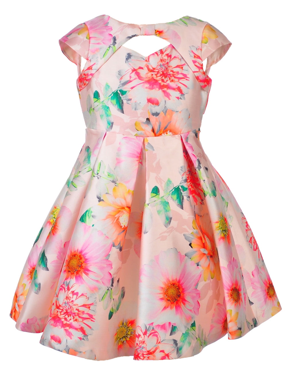 Bonnie Jean Little Girls Pink Floral 