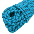 thumbnail image 4 of Uxcell 1Pc Polypropylene Rope Diamond Braid Nylon Cord High Strength 3/8" x 98ft Blue, Black, 4 of 6