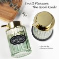 thumbnail image 2 of Dispensador de jabón espumoso Amolliar, vidrio verde, 240 ml, paquete de 2, 2 of 8