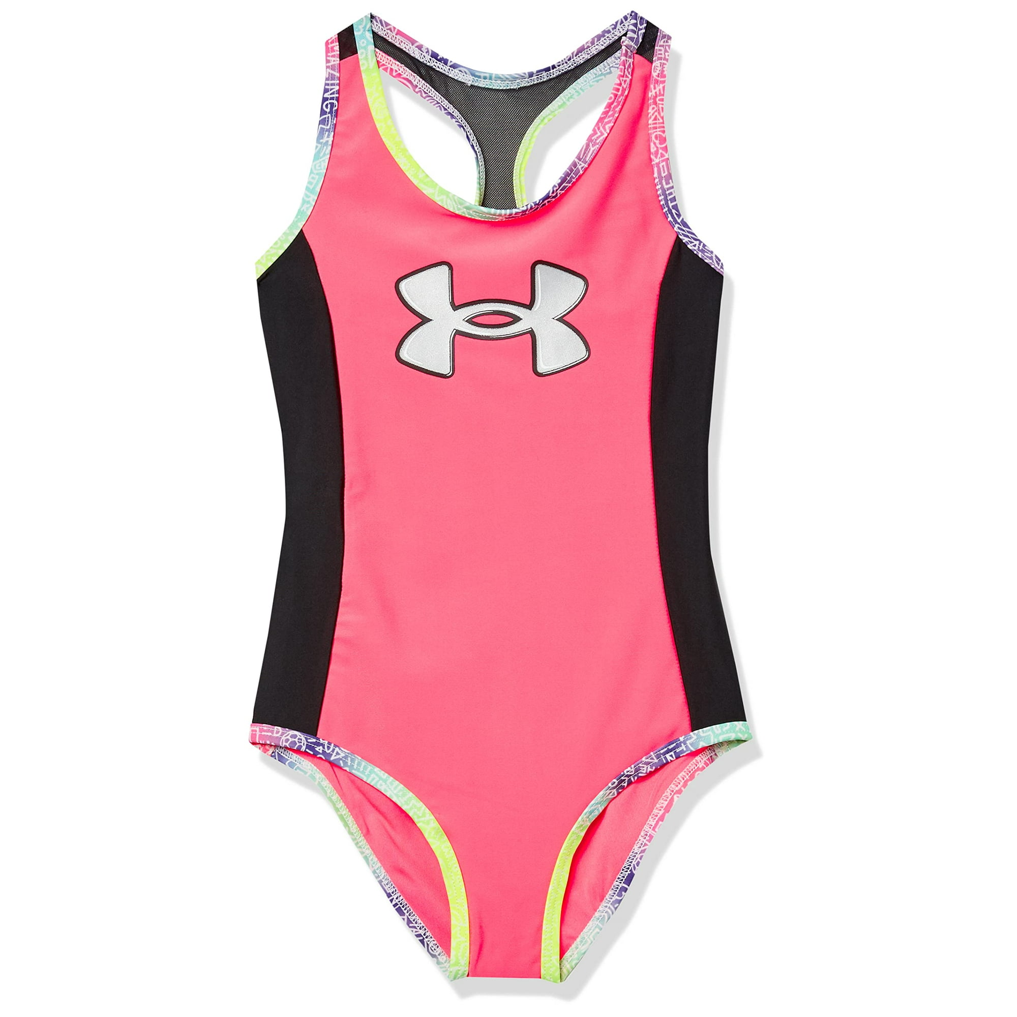 Girls under armour swim suits sale