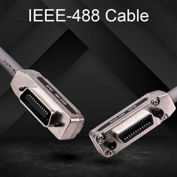 IEEE-488 Câble GPIB Connecteur Métallique Adaptateur Plug and Play 3m