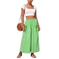 thumbnail image 4 of BLVB Womens Striped Pants Wide Leg Flowy Palazzo Pants Summer Beach Vacation Outfits Loose Trousers with Pockets, 4 of 6