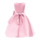 thumbnail image 1 of Vestido de dama de honor de princesa con lazo sin mangas para niñas y niños, vestidos de columpio de noche para fiesta de boda de 2 a 9 años, 1 of 2