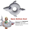 thumbnail image 3 of Pool Float GoFloats «Great White Bite» Shark para niños y adultos, 3 of 6