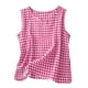 thumbnail image 1 of Camisas Y Tops de Verano de Mujer Cuello Redondo sin Mangas Camisa Cuadrada Top de Mujer Casual, 1 of 9