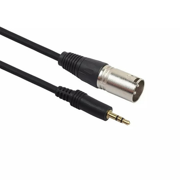 Cable Length: Other Computer Cables XLR Male Plug to Mini 3.5mm Female Stereo Audio Mixer Cable,30FT 