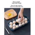 thumbnail image 5 of 16-grid Refrirator Egg Stora H Box With Lid Kit Ness Separated Frid Egg H Food Savers Tray Scrolling Egg Container Rack Save, 5 of 5