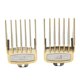thumbnail image 3 of 10pcs Guide Comb Professional Electric Hair Clipper Replacement Hair Guide Comb SetGold, 3 of 5