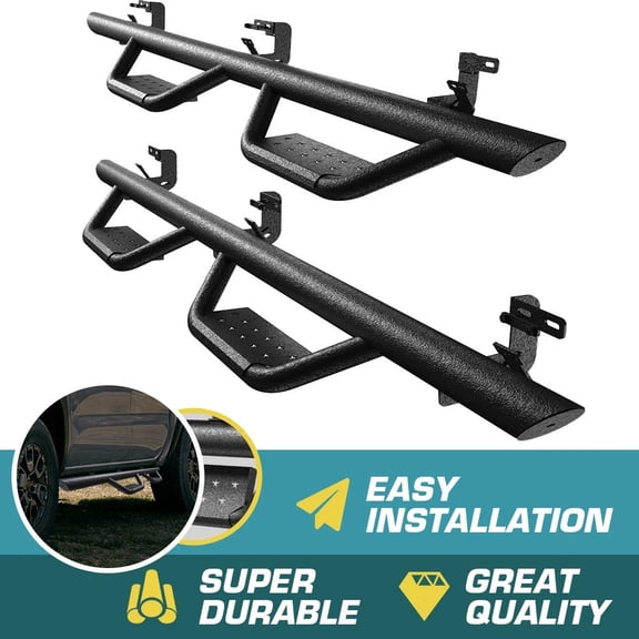 6" Running Boards for 2009-2018 Dodge Ram 1500, 2010-2026 Ram 2500 3500 Crew Cab, 2019-2026 Ram 1500 Classic Side Step Bars