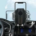thumbnail image 3 of ziyahi Mobile Phone Holder Car Mount Instant Release Button For Quick Phone Removal Suitable For 3-7 Inch gray, 3 of 6