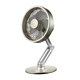 thumbnail image 2 of Ventilador de escritorio USB, ventilador de refrigeración Personal plegable de aleación con rotación de 360  degree, pequeño ventilador portátil, ventilador Oro, 2 of 8
