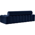 thumbnail image 3 of Meridian Furniture Melody Navy Velvet Sofa, 3 of 12