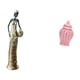 thumbnail image 5 of Figura de escritorio,Figuritas africanas,artesanías,artículos de escritorio coleccionables,Estatua de dama tribal,pieza de arte para decoración del hogar,Tarro de jengibre de, 5 of 8